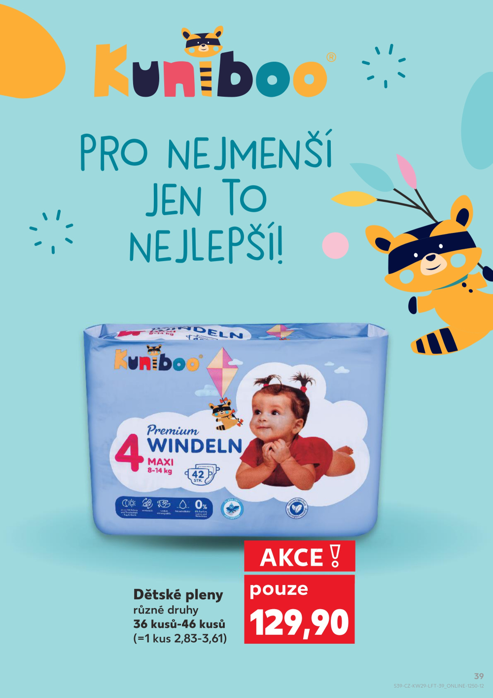 Leták Kaufland leták Praha 6 - Podbaba - strana 39