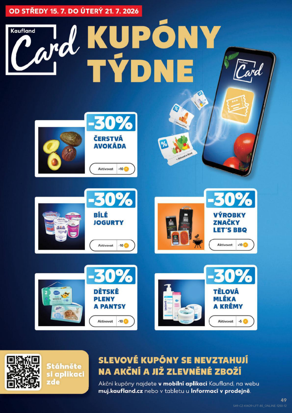 Leták Kaufland leták Praha 6 - Podbaba - strana 49