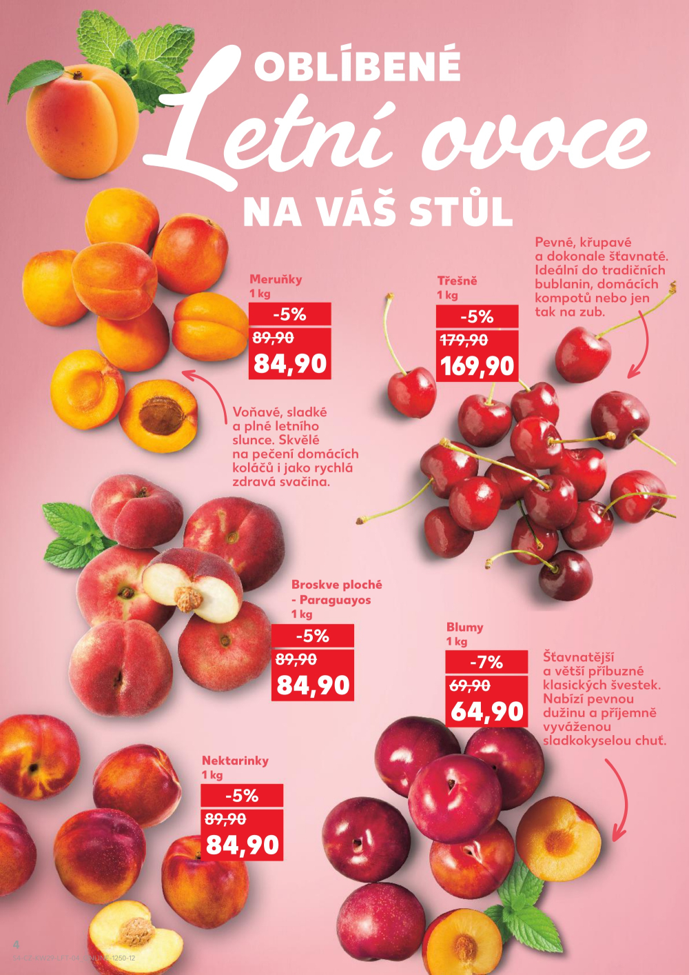 Leták Kaufland leták Praha 6 - Podbaba - strana 4