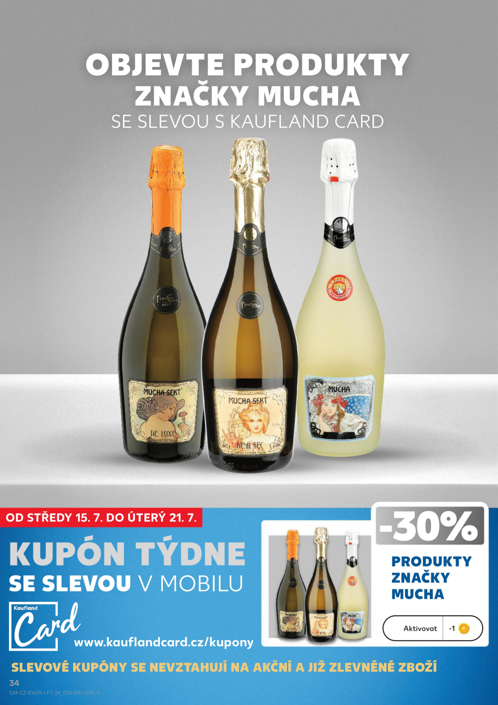 Leták Kaufland leták Praha 4 - Modřany - strana 34