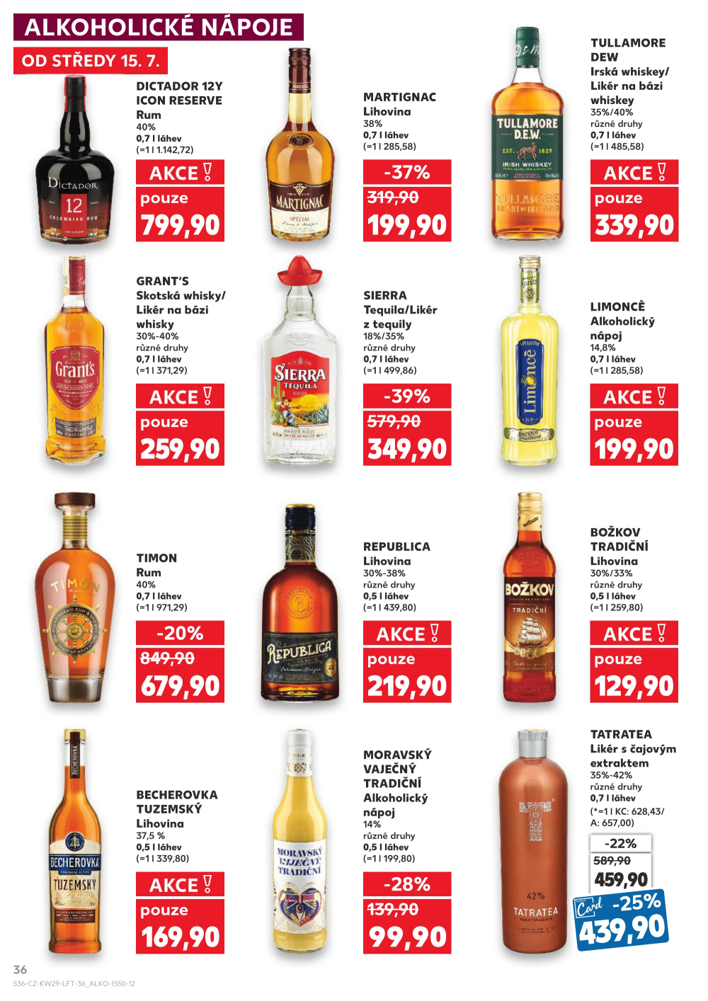 Leták Kaufland leták Praha 4 - Modřany - strana 36