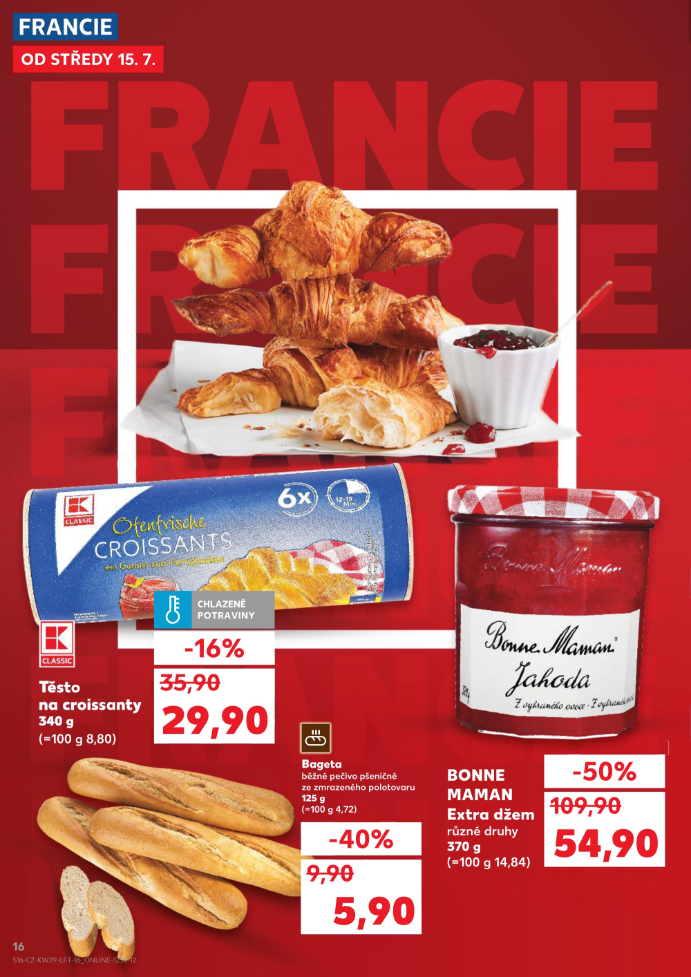 Leták Kaufland leták Praha 8 - Libeň - strana 16