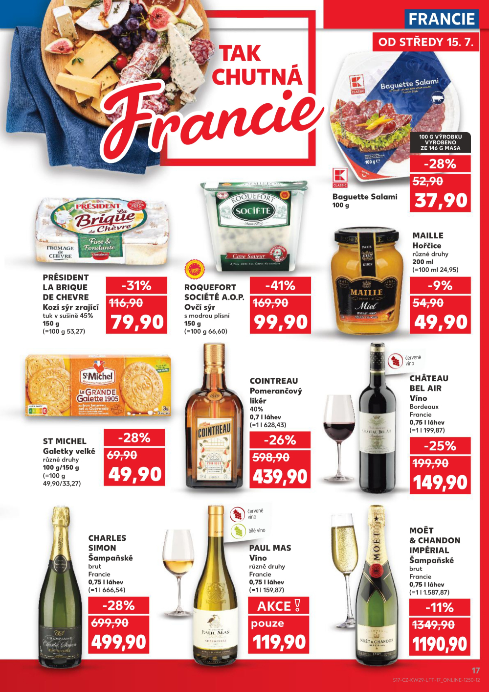 Leták Kaufland leták Praha 8 - Libeň - strana 17