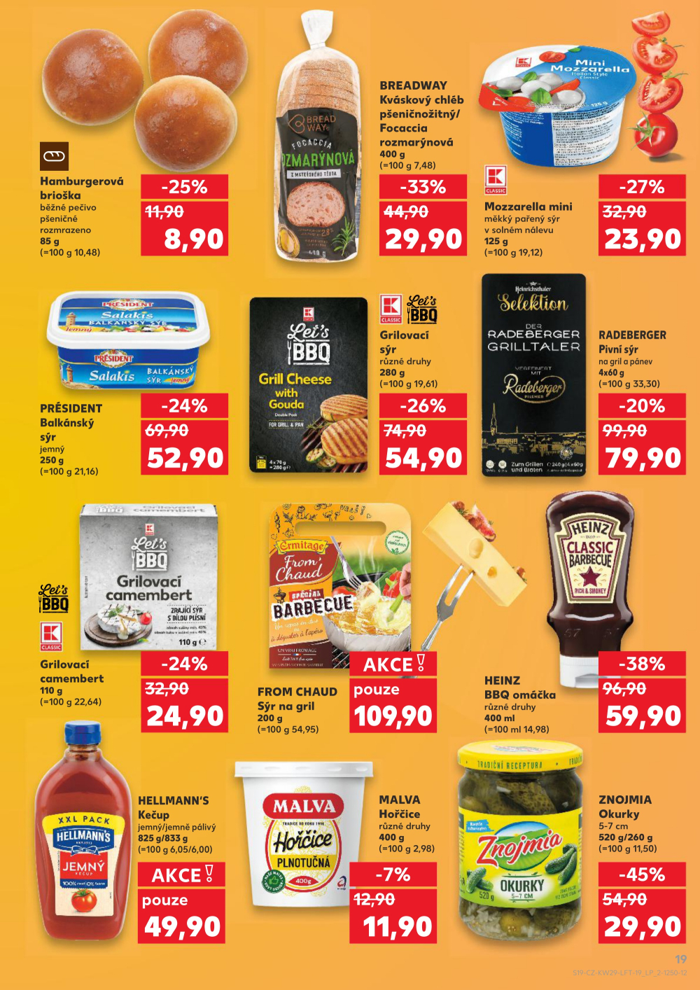 Leták Kaufland leták Praha 8 - Libeň - strana 19