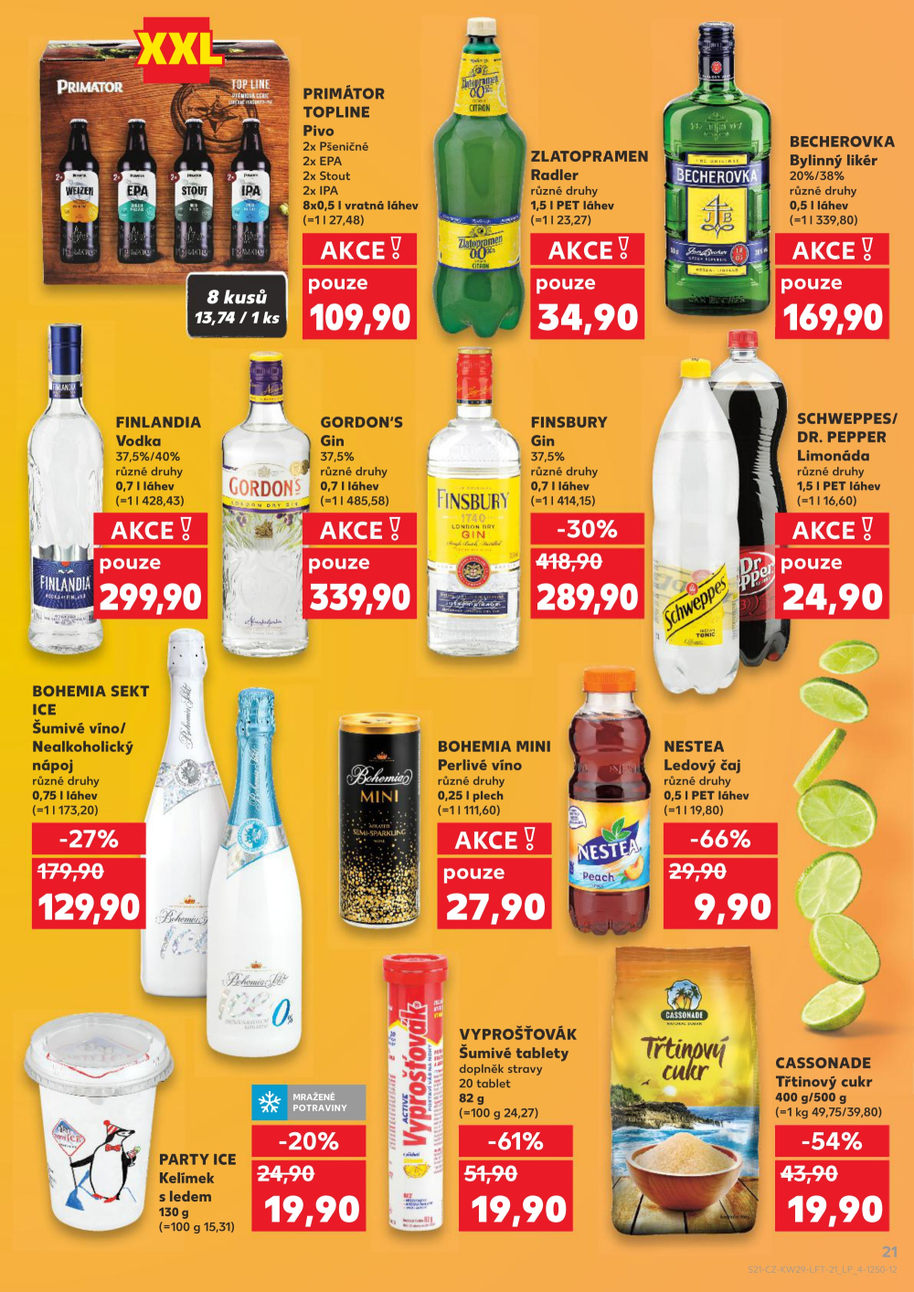 Leták Kaufland leták Praha 8 - Libeň - strana 21