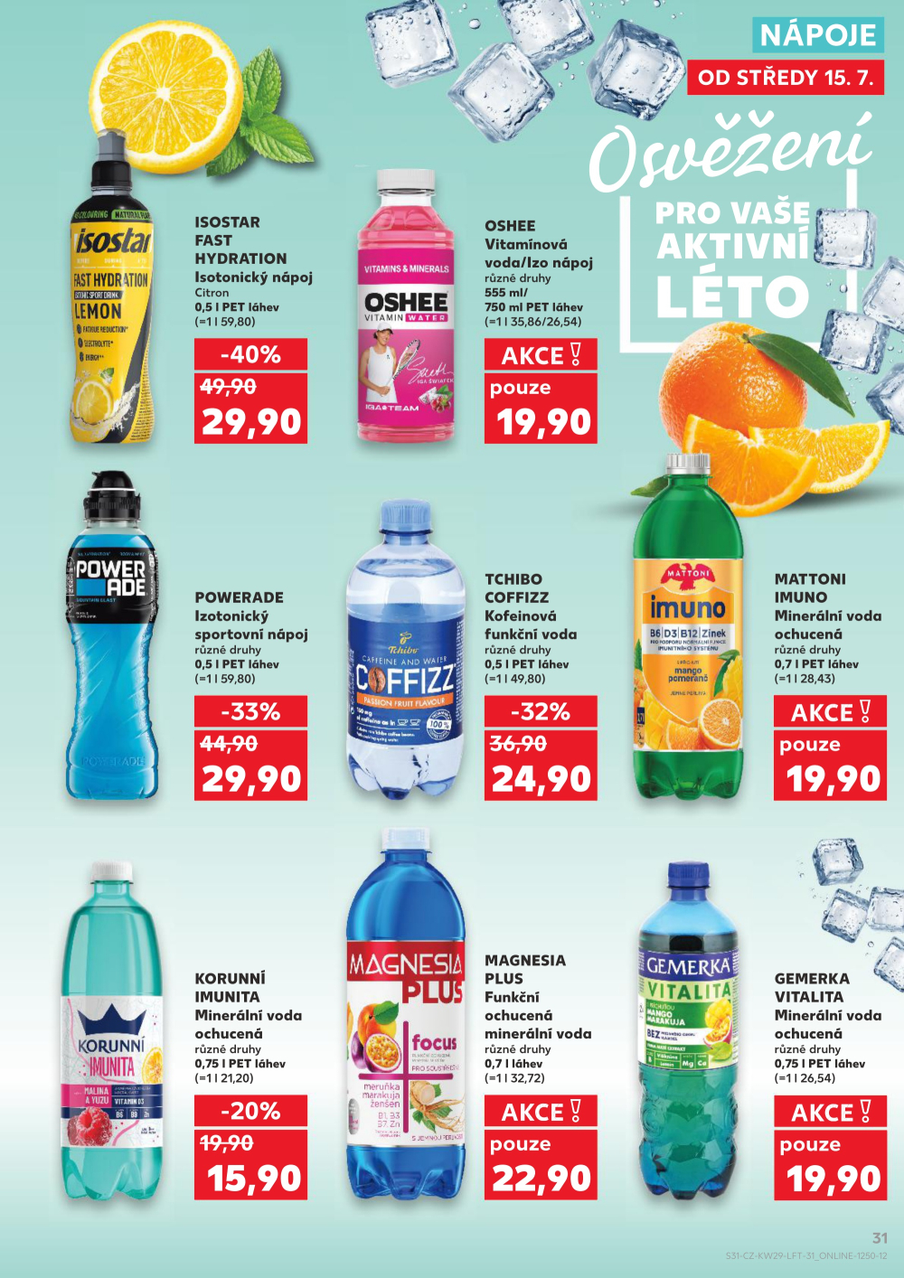 Leták Kaufland leták Praha 8 - Libeň - strana 31