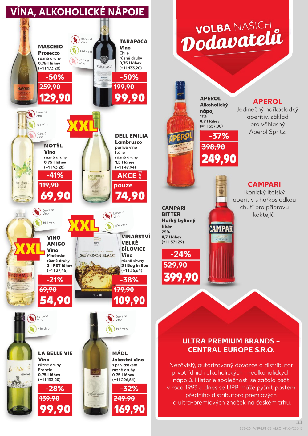 Leták Kaufland leták Praha 8 - Libeň - strana 33