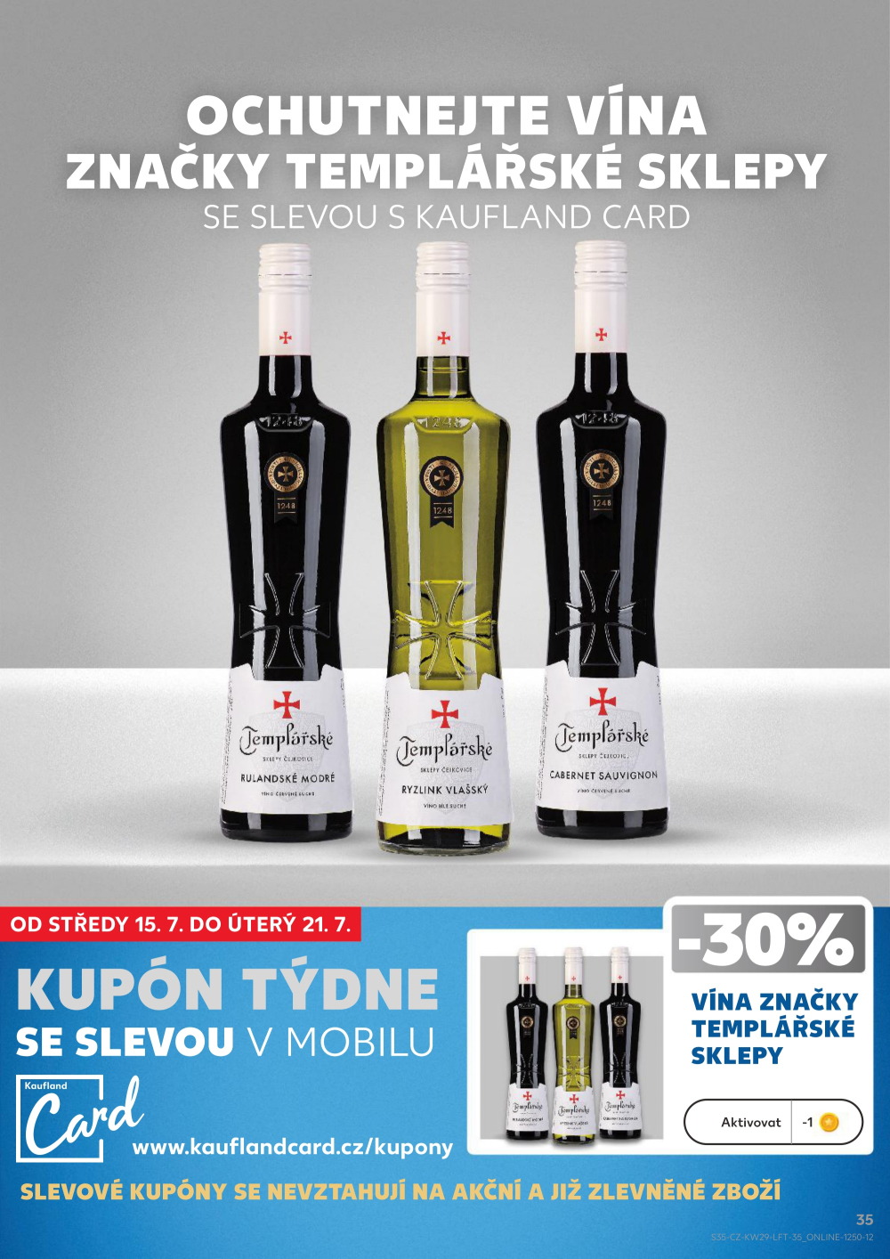 Leták Kaufland leták Praha 8 - Libeň - strana 35