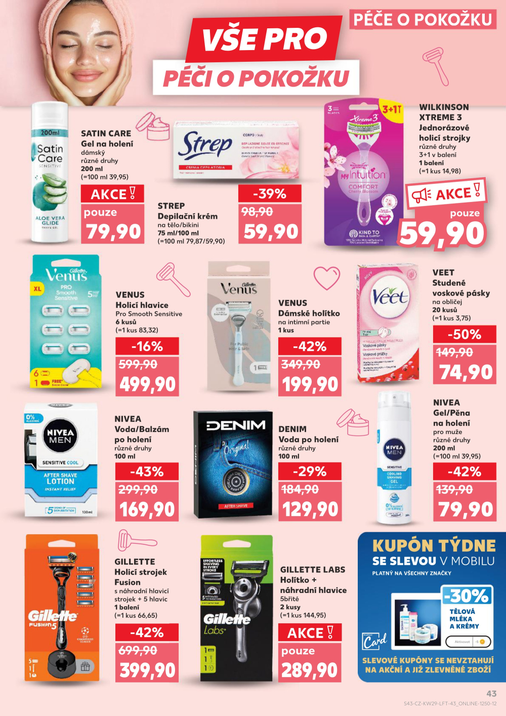 Leták Kaufland leták Praha 8 - Libeň - strana 43