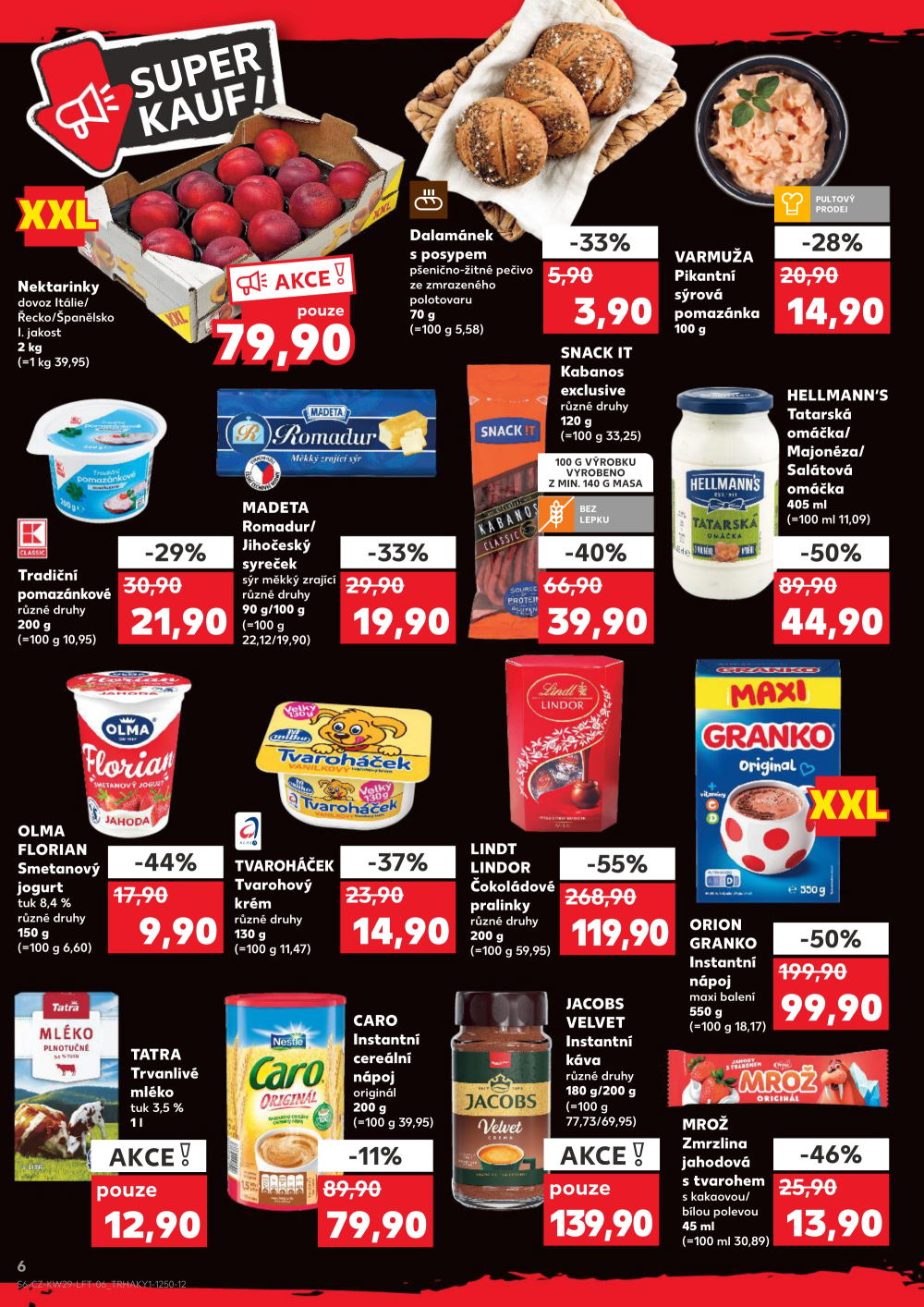 Leták Kaufland leták Praha 8 - Libeň - strana 6