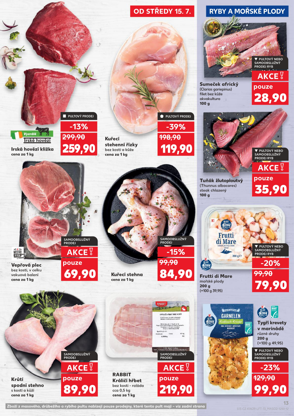 Leták Kaufland leták Veselí nad Moravou - strana 13