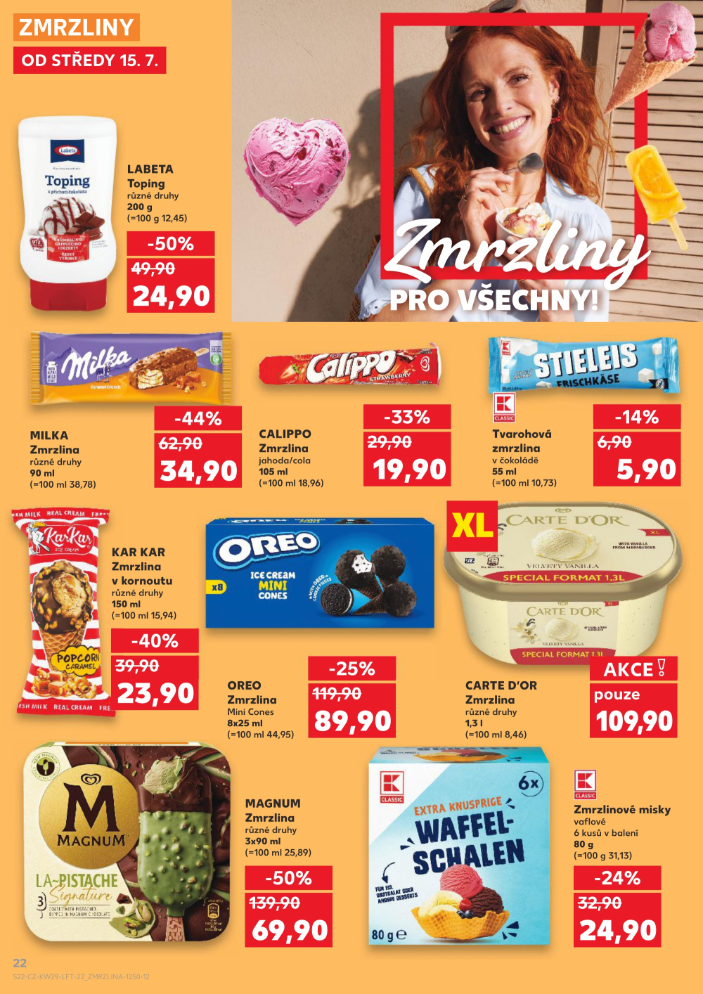 Leták Kaufland leták Veselí nad Moravou - strana 22