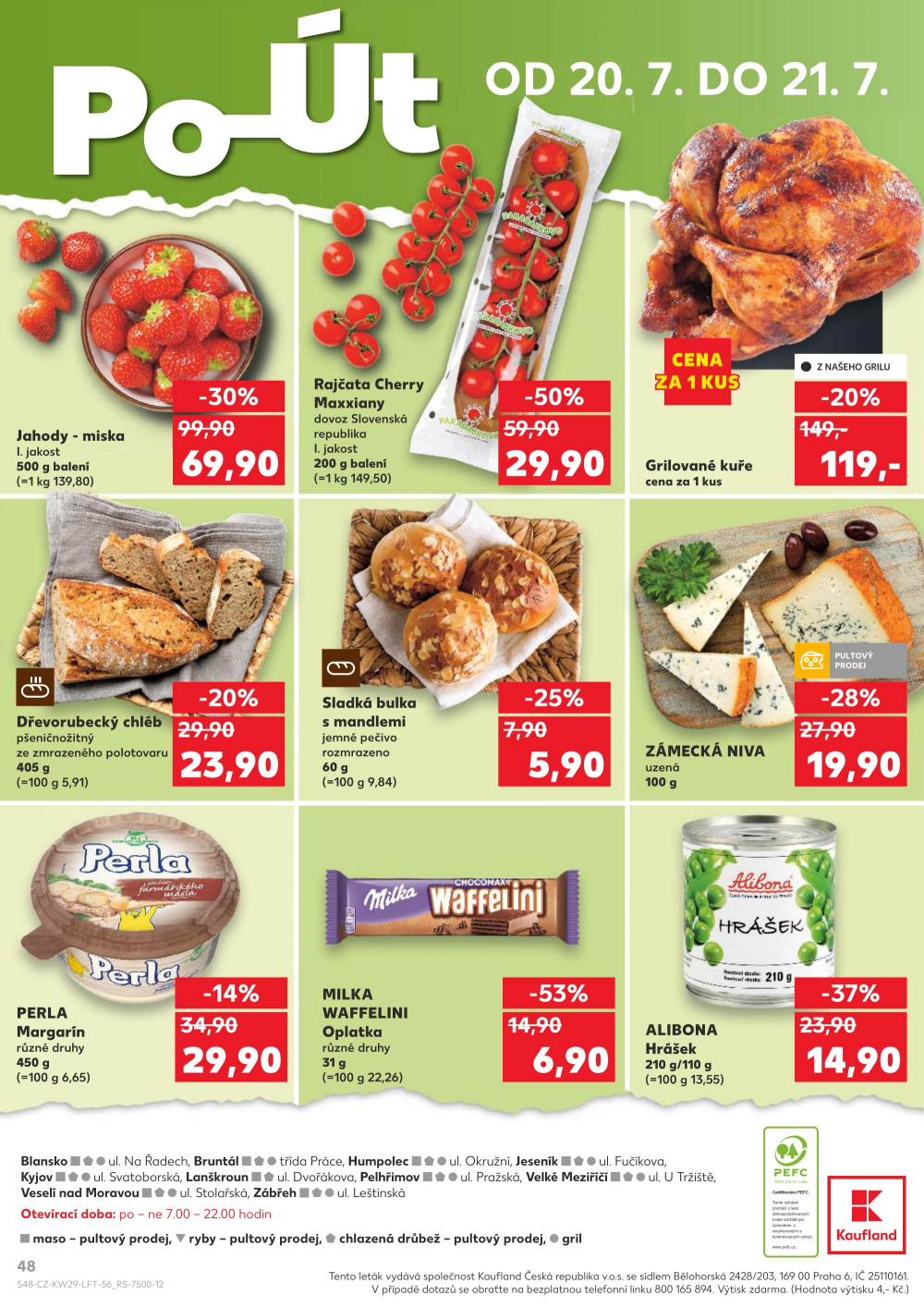 Leták Kaufland leták Veselí nad Moravou - strana 48