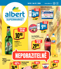 Akční leták Albert Supermarket 
