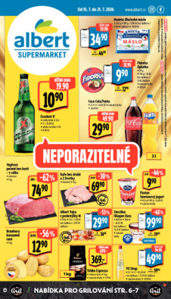 Albert Supermarket leták