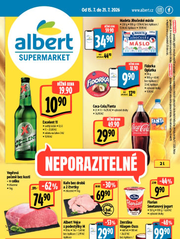 Albert Supermarket leták