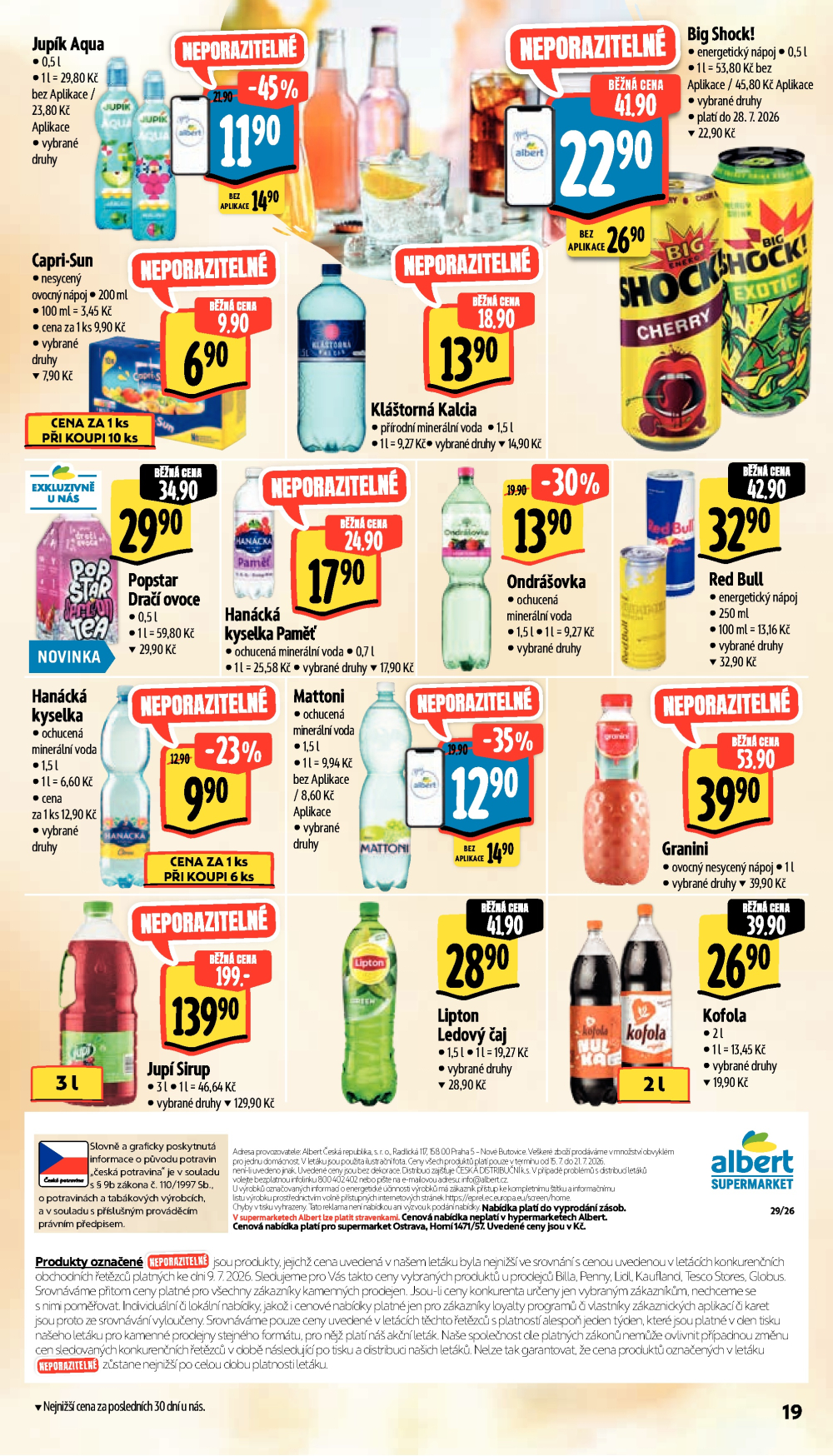 Leták Albert Supermarket leták - Ostrava, Horní - strana 33