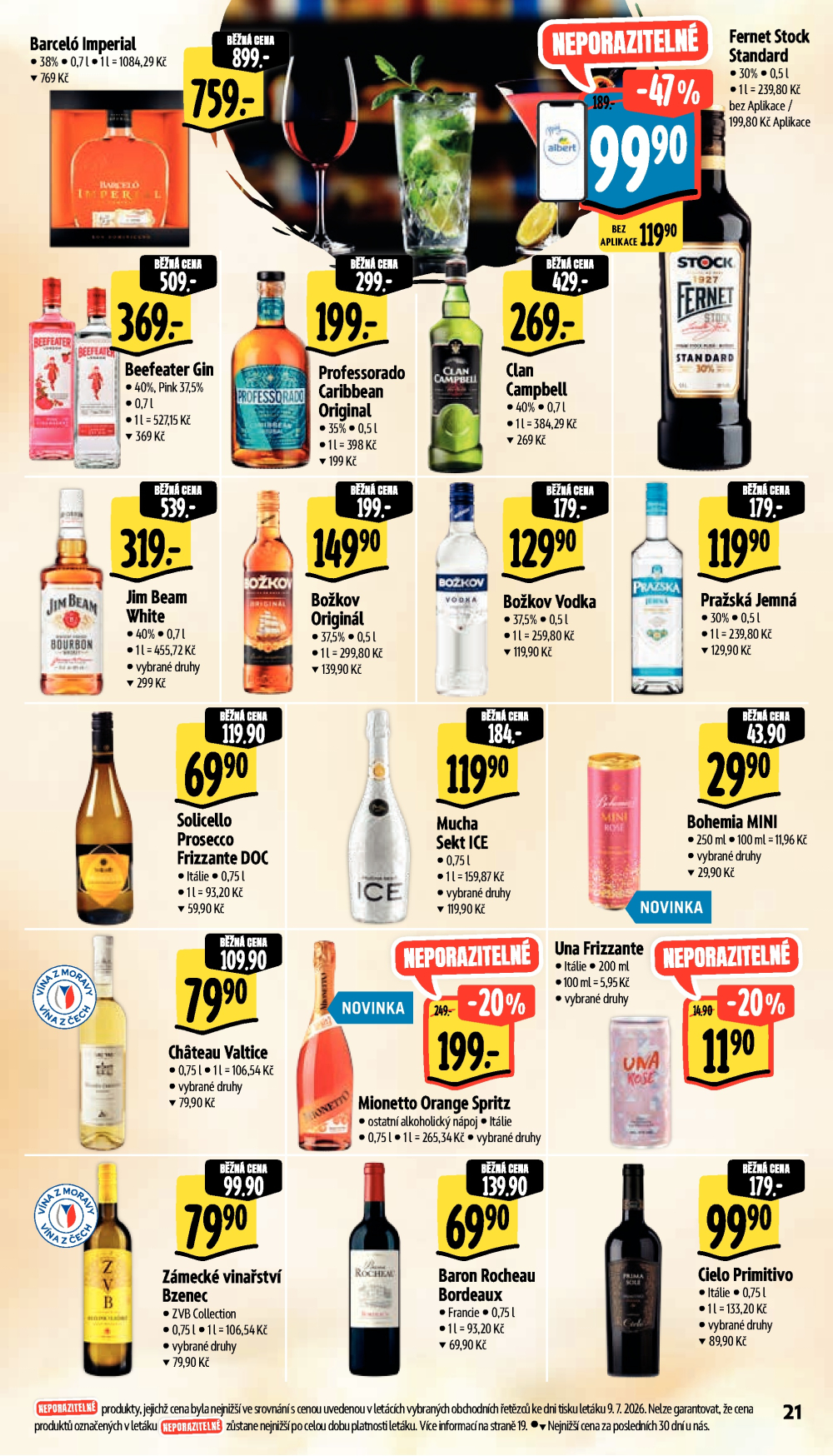 Leták Albert Supermarket leták - Ostrava, Horní - strana 35