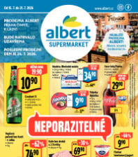 Akční leták Albert Supermarket  - Čimice, K Ládví