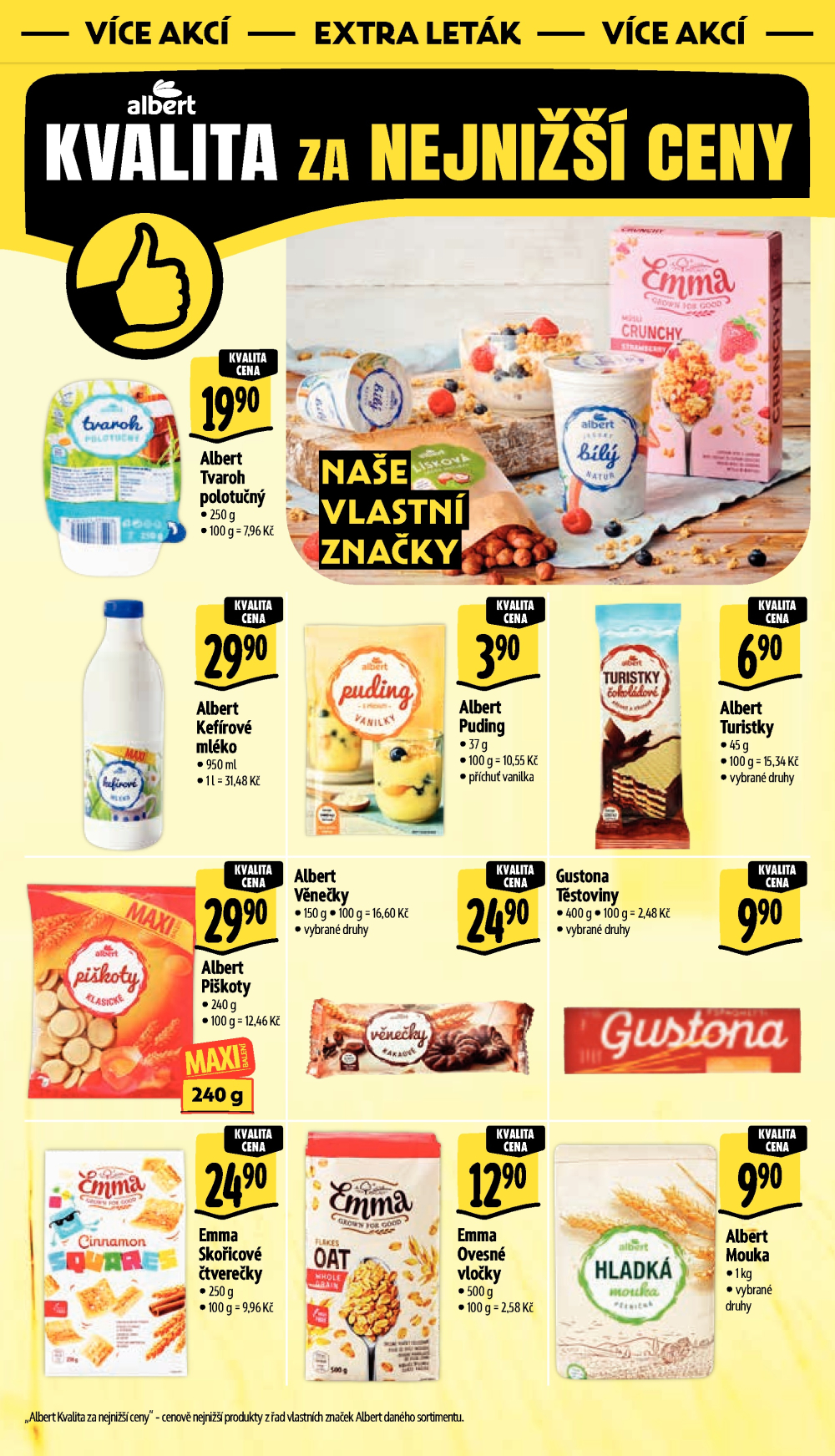 Leták Albert Supermarket leták - Čimice, K Ládví - strana 7