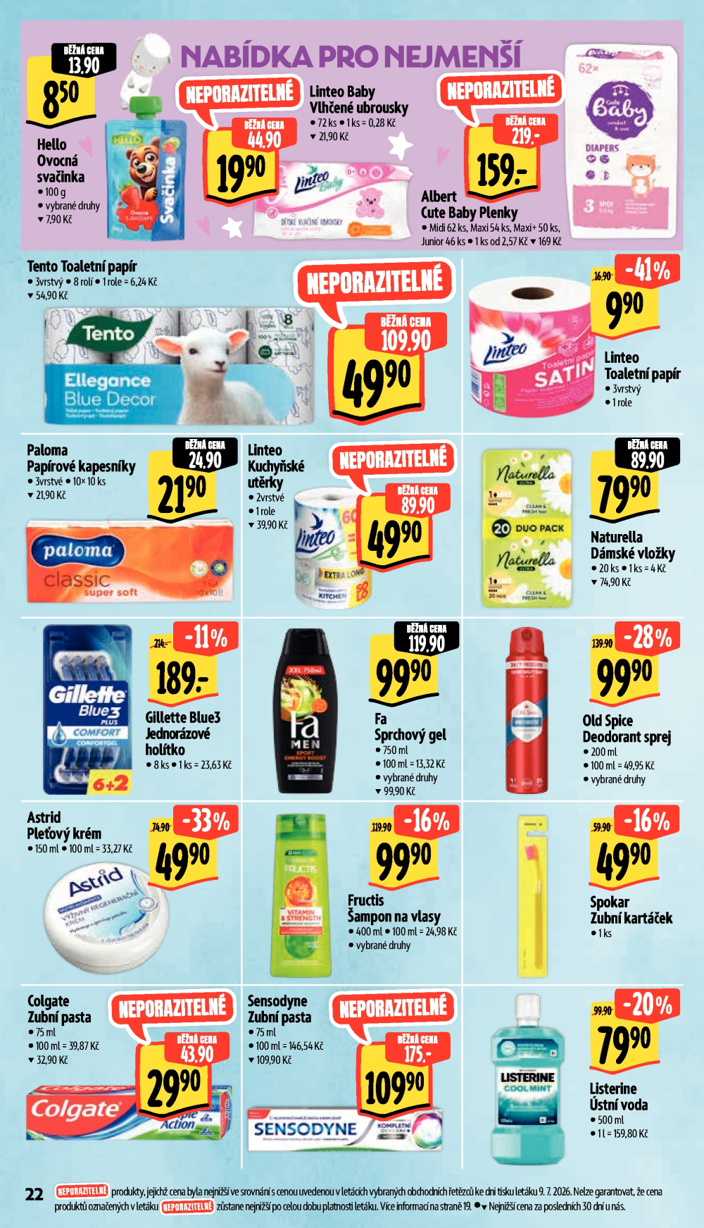 Leták Albert Supermarket leták - Praha, Taškent - strana 32