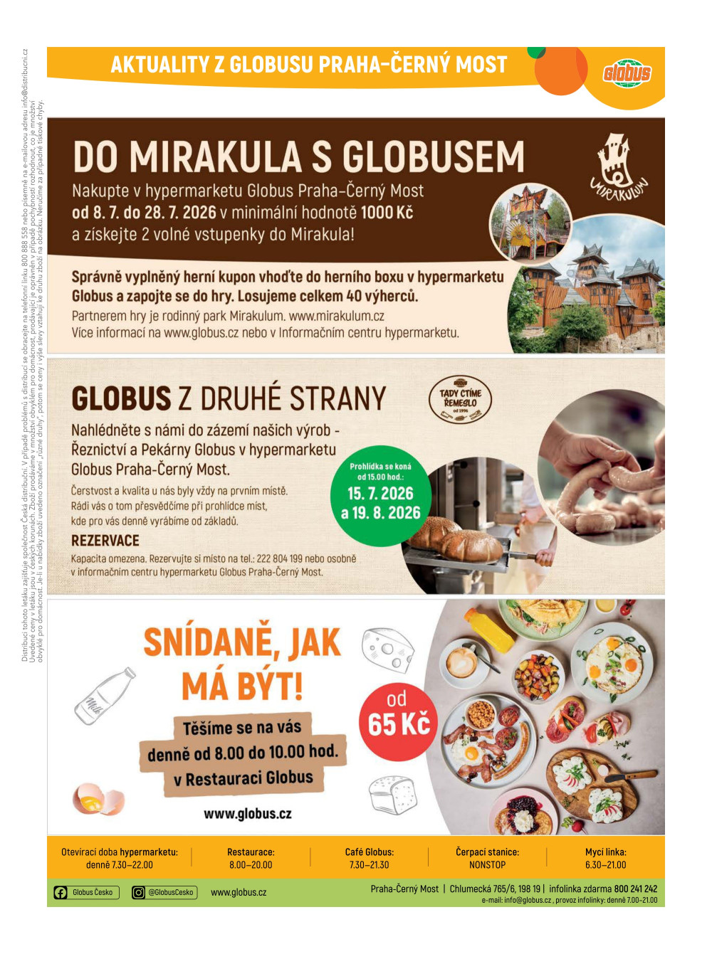 Leták Globus leták Praha - Černý Most - strana 49