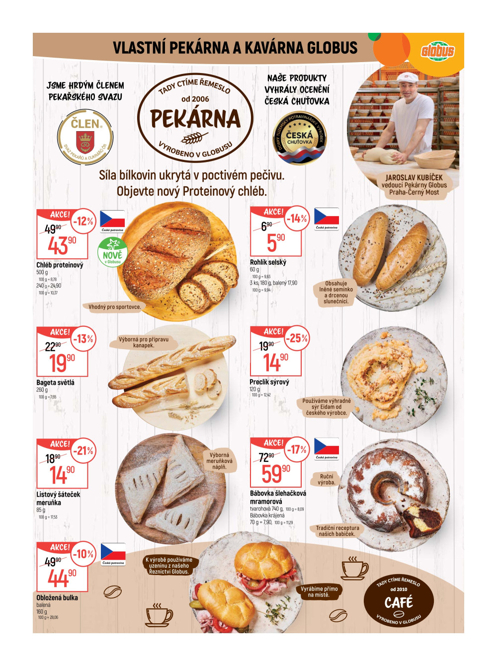 Leták Globus leták Praha - Černý Most - strana 6