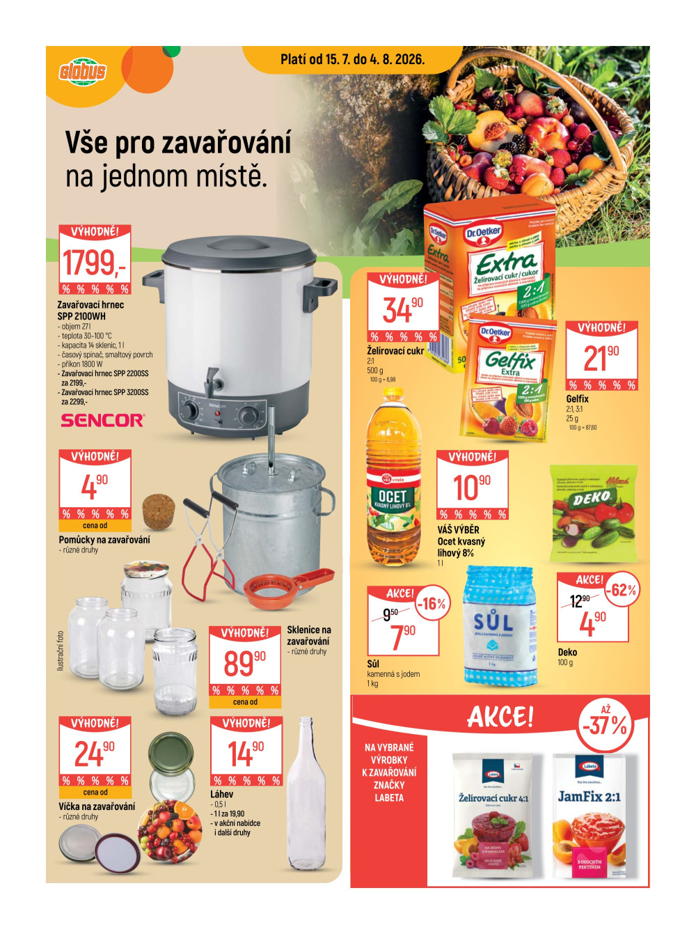 Leták Globus leták Praha - Čakovice - strana 24