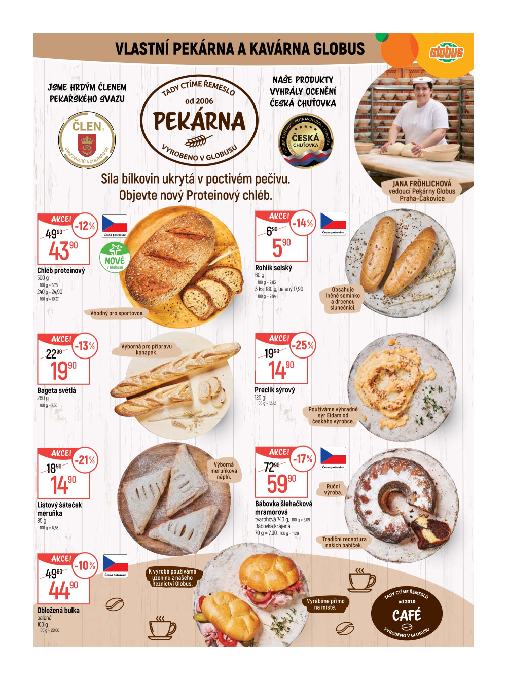 Leták Globus leták Praha - Čakovice - strana 6