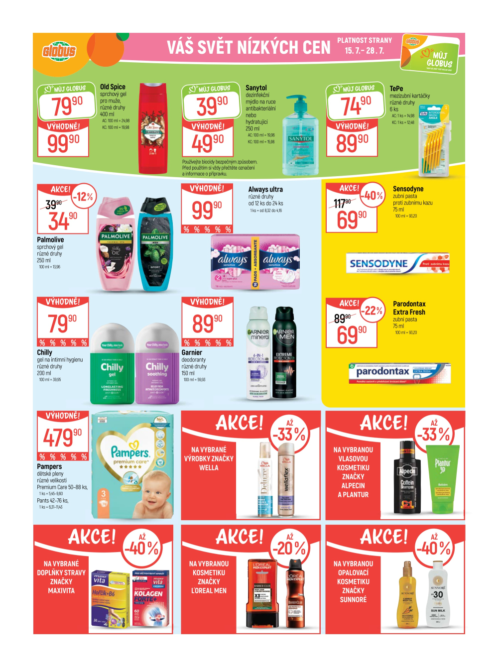 Leták Globus leták Praha - Zličín - strana 42