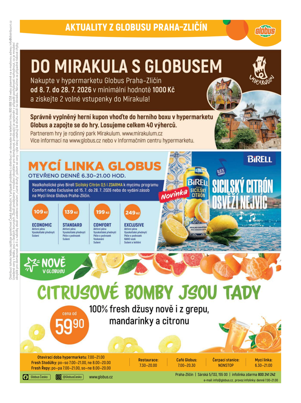 Leták Globus leták Praha - Zličín - strana 49