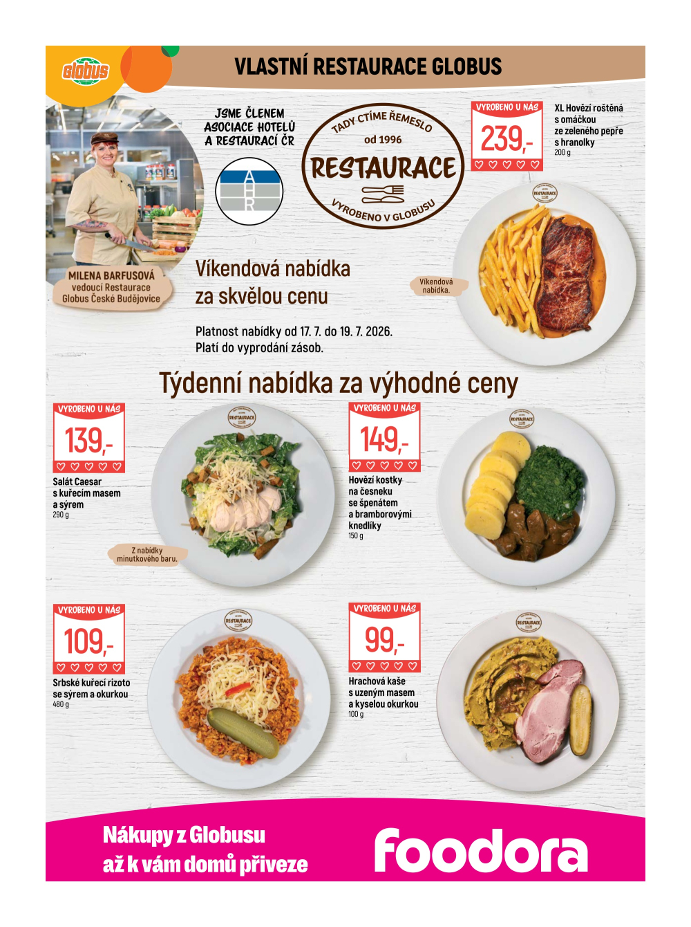 Leták Globus leták České Budějovice - strana 7