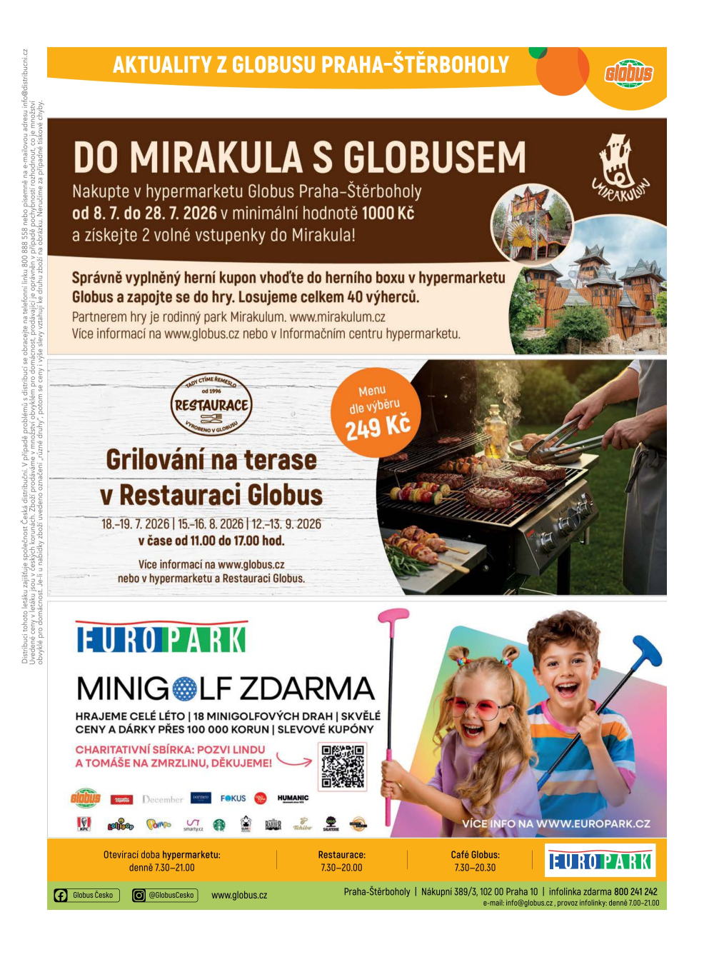 Leták Globus leták Praha - Štěrboholy - strana 45