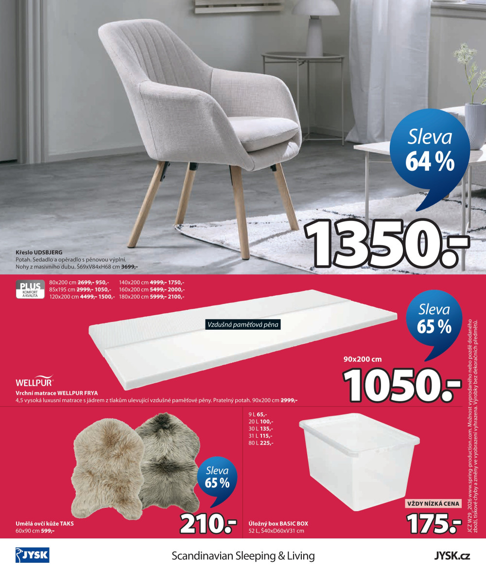 Leták Jysk leták - Výprodej až 65 % - strana 13