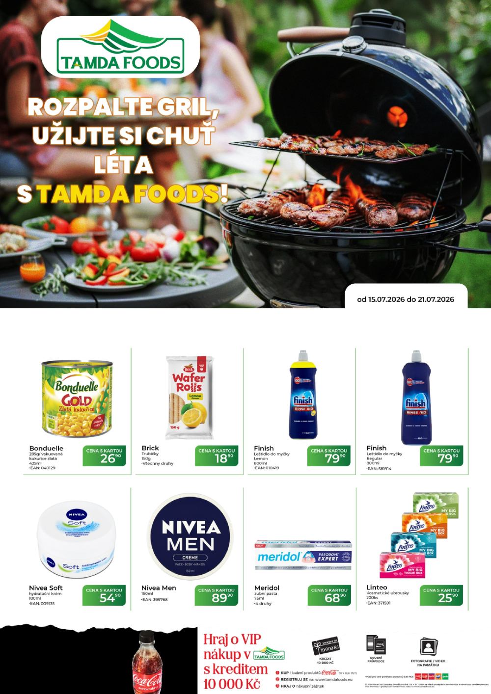 Leták TAMDA FOODS leták - strana 1