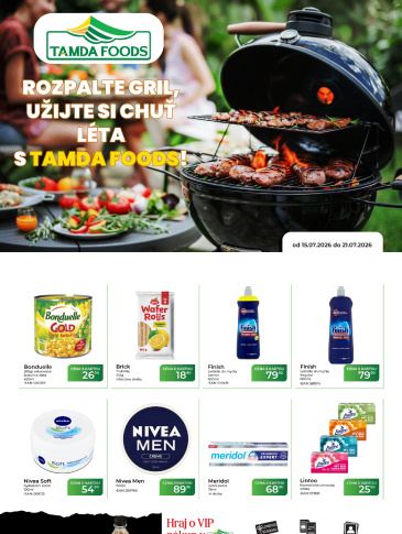 TAMDA FOODS leták