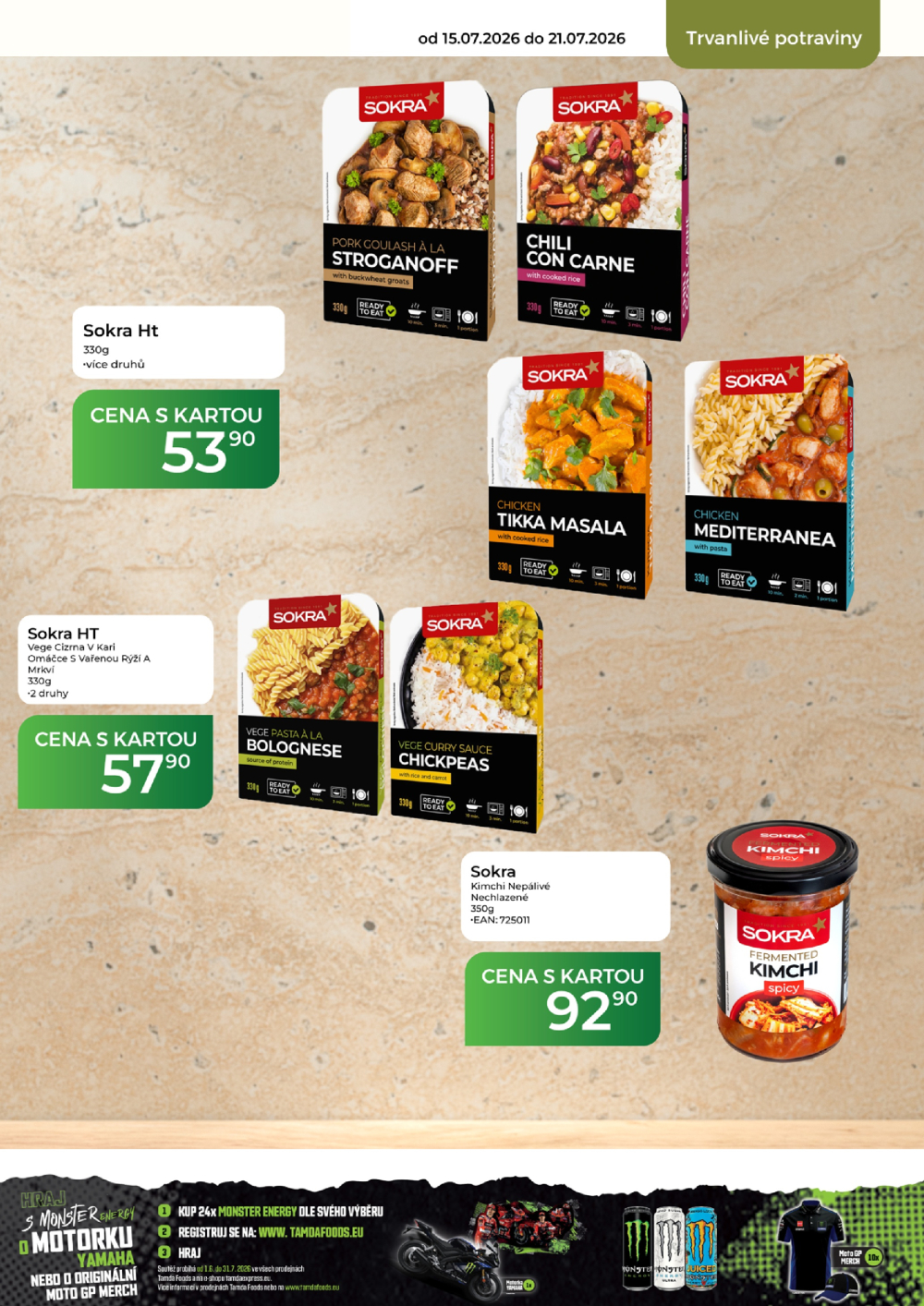 Leták TAMDA FOODS leták - strana 43