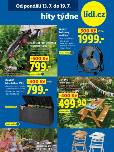 Lidl - shop.cz leták - hity týdne