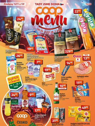 COOP leták - TIP a TUTY Menu