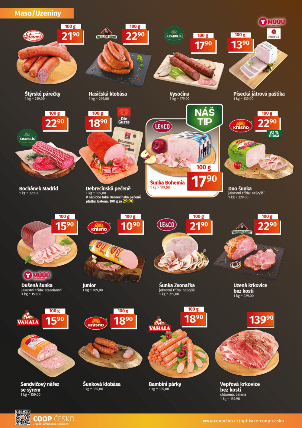 Leták COOP leták - TIP a TUTY Menu - strana 2