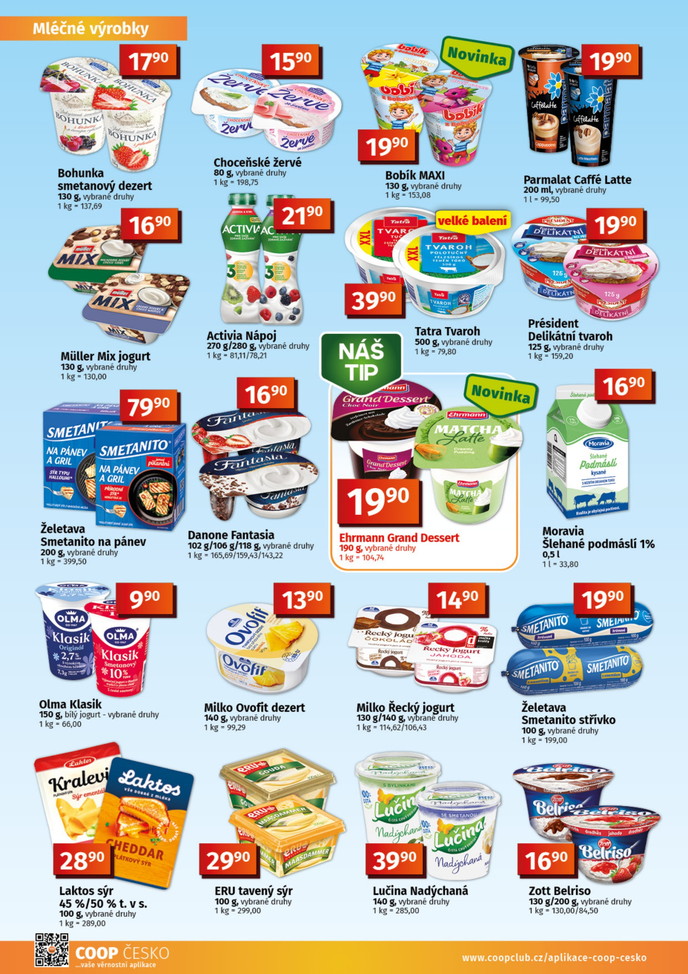 Leták COOP leták - TIP a TUTY Menu - strana 4