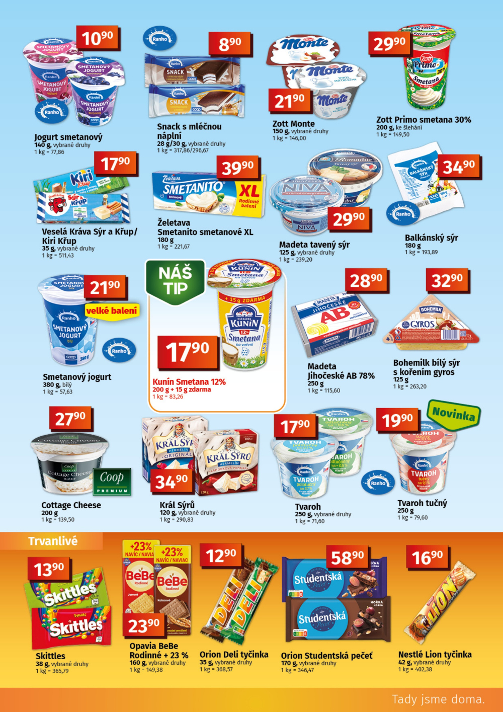 Leták COOP leták - TIP a TUTY Menu - strana 5