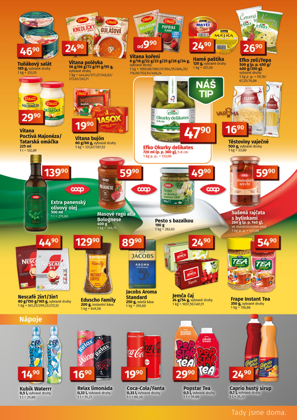 Leták COOP leták - TIP a TUTY Menu - strana 7