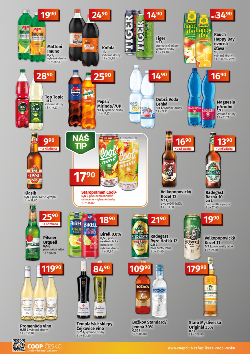 Leták COOP leták - TIP a TUTY Menu - strana 8