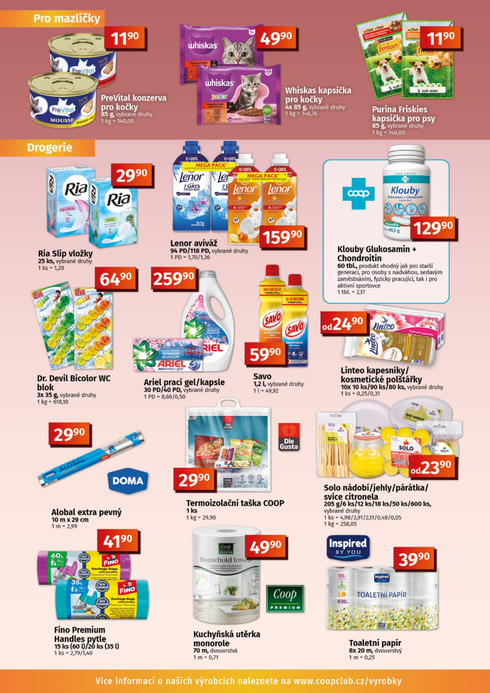 Leták COOP leták - TIP a TUTY Menu - strana 9