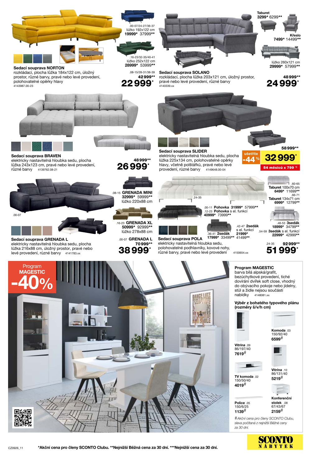Leták SCONTO Nábytek leták - strana 11