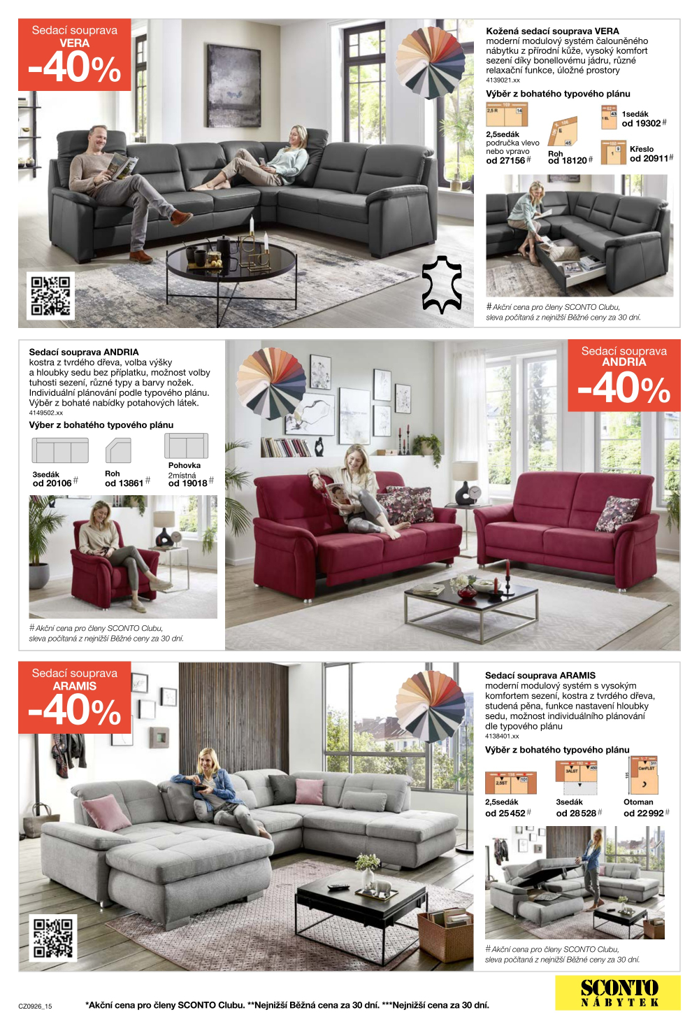 Leták SCONTO Nábytek leták - strana 15