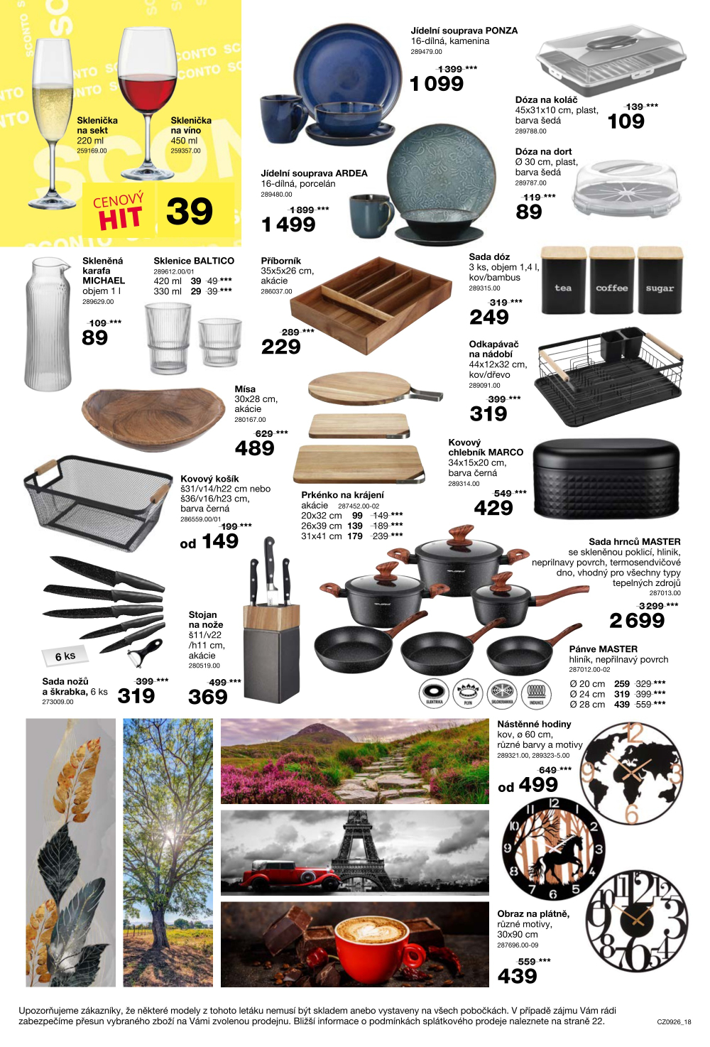 Leták SCONTO Nábytek leták - strana 18