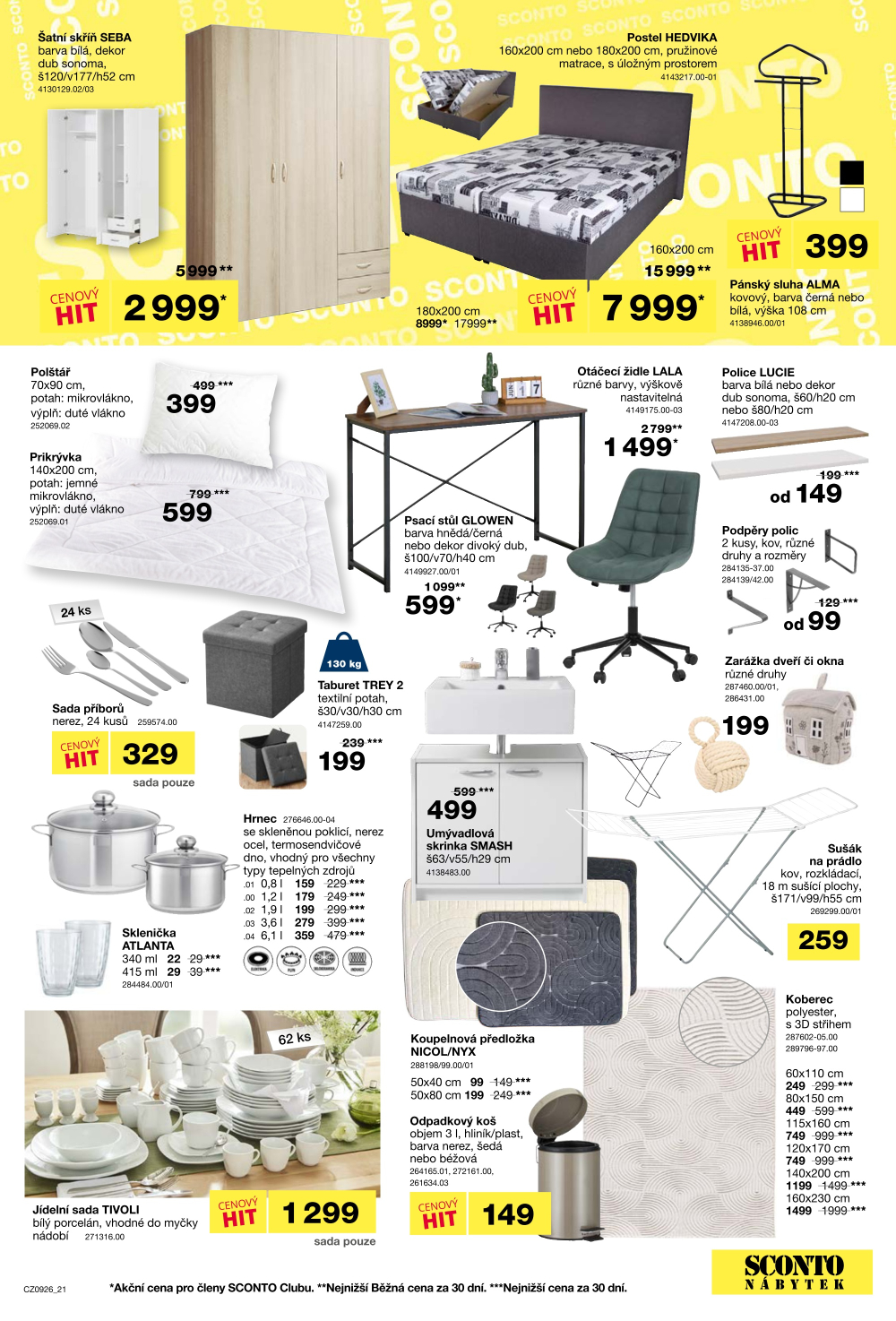 Leták SCONTO Nábytek leták - strana 21
