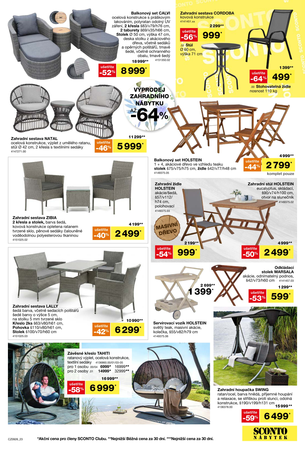 Leták SCONTO Nábytek leták - strana 23